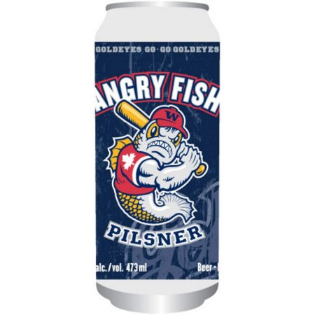 Angry Fish Pilsner Introduced as Official Beer of Winnipeg Goldeyes