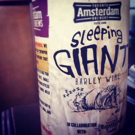 Amsterdam Adventure Brew Series Continues With Sleeping Giant Barley Wine