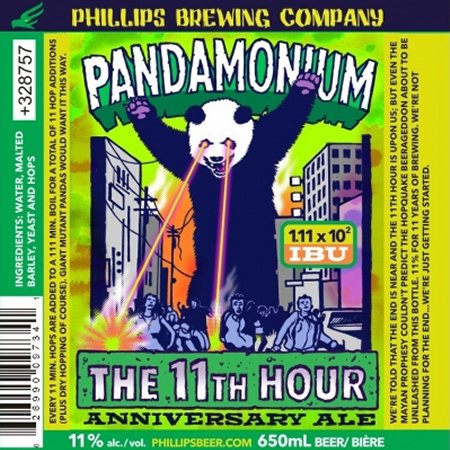 Phillips Marks 11th Anniversary With Pandamonium Double IPA
