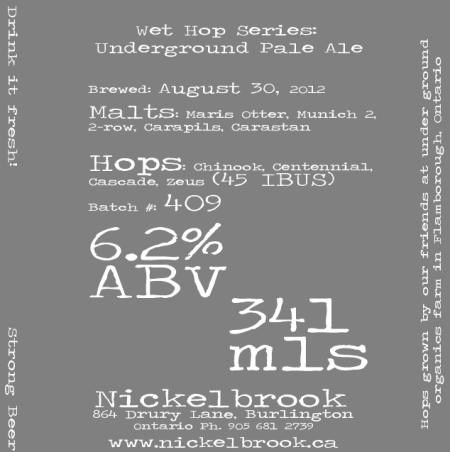 Nickel Brook Releases New Wet Hop Series