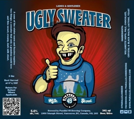 Parallel 49 Ugly Sweater Milk Stout Coming This Week