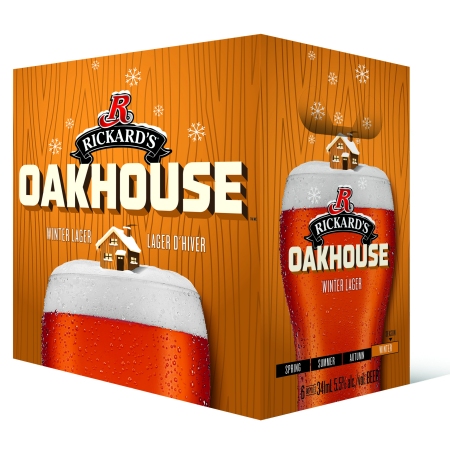 Rickard’s Expands Seasonal Line-Up With Oakhouse Winter Lager