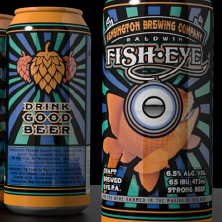 Kensington Brewing Baldwin FishEYE-PA Now Available at LCBO