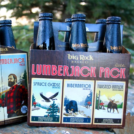 Big Rock Releases Lumberjack Pack Featuring Three New Seasonal Brews