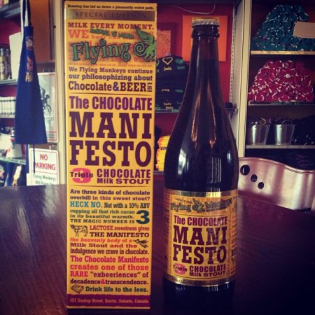 Flying Monkeys Announces Chocolate Manifesto as Newest One-Off Release