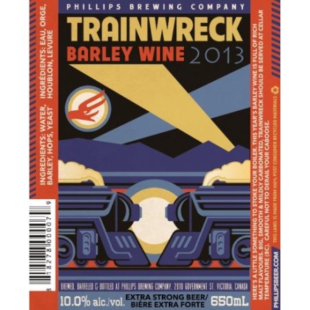 Phillips Trainwreck Barley Wine Returns for 2013