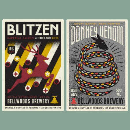 Bellwoods Blitzen & Donkey Venom to be Released in Bottles This Month