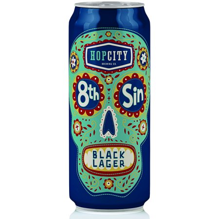 Hop City 8th Sin Black Lager Now Available in Cans