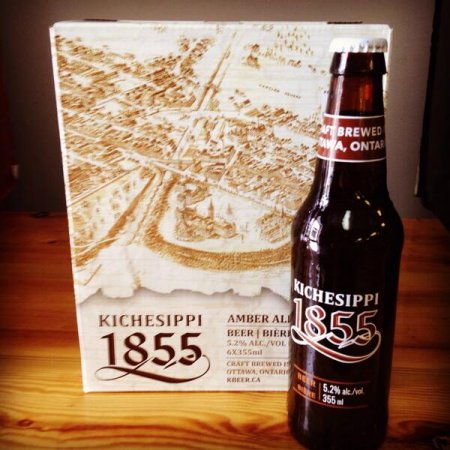 Kichesippi 1855 Amber Ale Now Available in Bottles