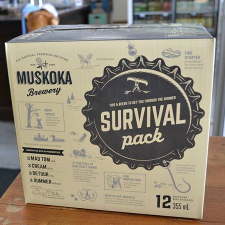 Muskoka Brewery Releasing New Edition of Survival Pack