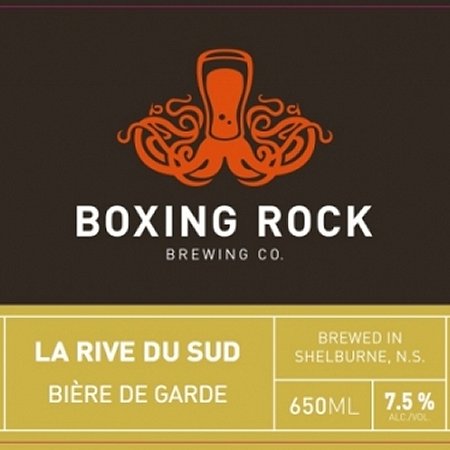 Boxing Rock Releasing La Rive du Sud Bière de Garde This Weekend