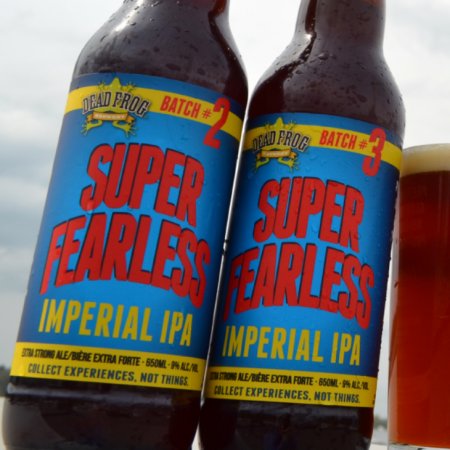 Dead Frog Brings Back Super Fearless Imperial IPA in Two Versions