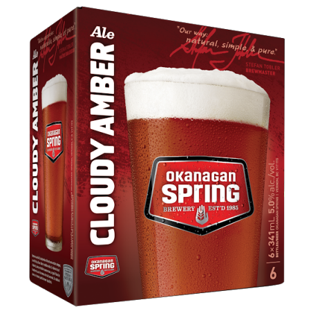 Okanagan Spring Kicks Off Summer with Cloudy Amber Ale