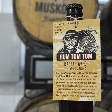 Muskoka Barrel Aged Series Continues With Rum Tum Tom IPA