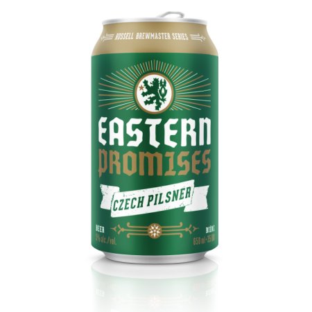 Russell Eastern Promises Pilsner Now Available in Cans