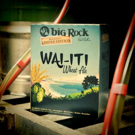 Big Rock Brewmaster’s Edition Series Continues with Wai-iti Wheat Ale