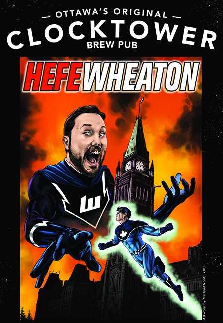 Clocktower Brewpub & Wil Wheaton Collaborate on Beer for Ottawa ComicCon