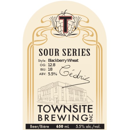 Townsite Sour Series Continues With Blackberry Wheat