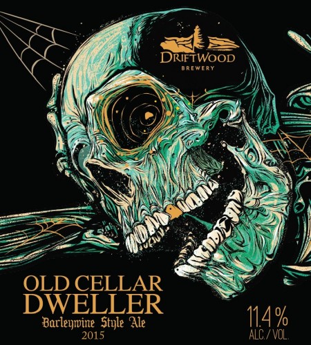 Driftwood Announces 2015 Vintage of Old Cellar Dweller Barley Wine