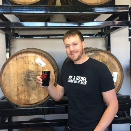 Rebellion Brewing Taps Barrel Aged Double Oatmeal Stout