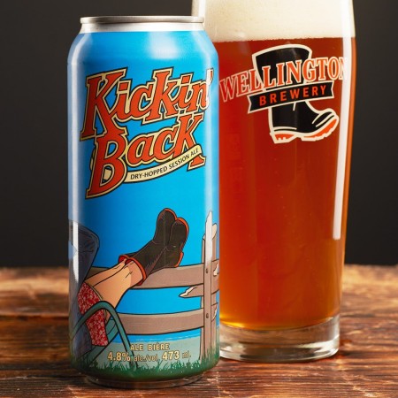 Wellington Kickin’ Back Session Ale Now Available at LCBO & Grocery Stores