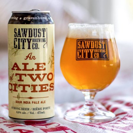 Sawdust City & Stone City Release An Ale of Two Cities Sour IPA