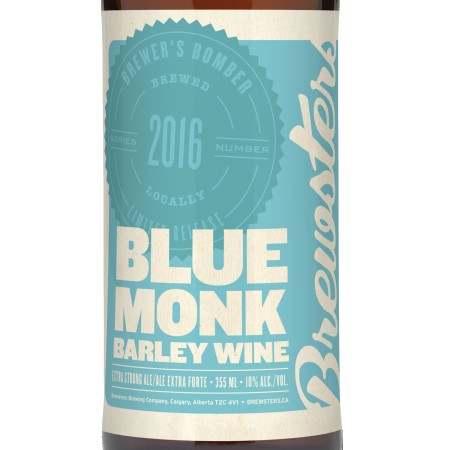 Brewsters Releases 25th Annual Edition of Blue Monk Barley Wine
