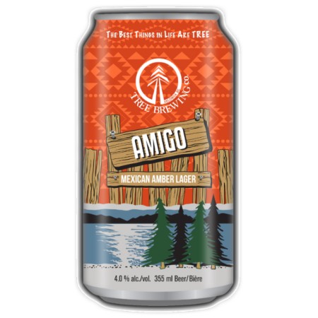 Tree Brewing Adding Amigo Mexican Amber Lager to Year Round Line-Up