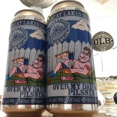 Great Lakes Releases Over My Dad Body Pilsner