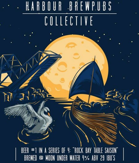 Canoe, Moon Under Water, Spinnakers & Swans Launch Harbour Brewpubs Collective Series