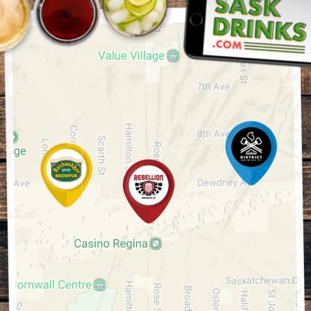 Saskatchewan Craft Alcohol Makers Launch Map & Information Website