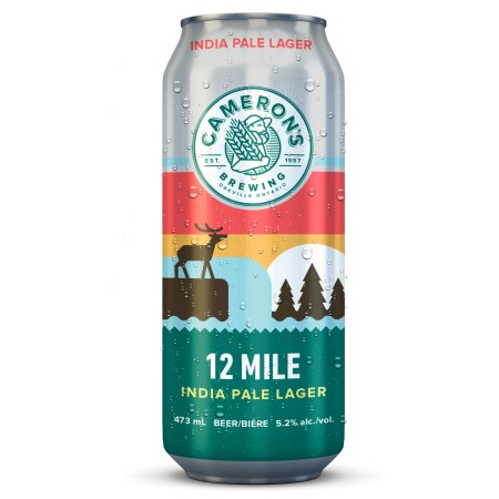 Cameron’s Adds 12 Mile India Pale Lager to Core Line-Up