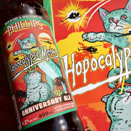 Phillips Releases Hopocolypse Meow 16th Anniversary Ale