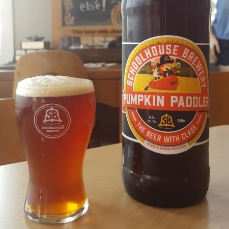 Schoolhouse Brewery Releases Pumpkin Paddler