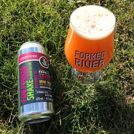 Forked River Brewing Releases Strawberry Daiquiri Edition of For Forked Shake Milkshake IPA