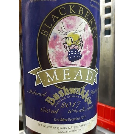 Bushwakker Releasing 2017 Vintage of Blackberry Mead This Weekend