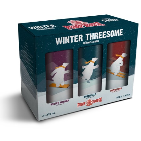 Pump House Brewery Releases Winter Threesome Mixed Pack