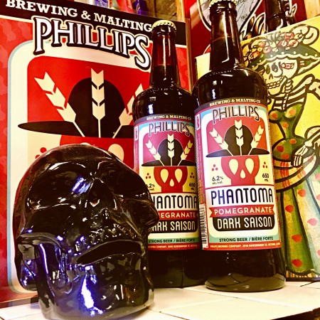 Phillips Brewing Releases Phantoma Pomegranate Dark Saison