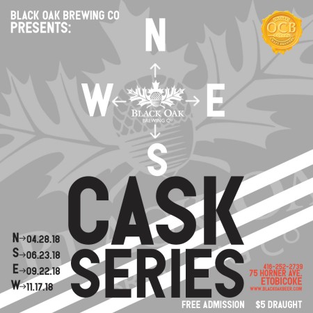 Black Oak Brewing Announces N.S.E.W. Cask Series