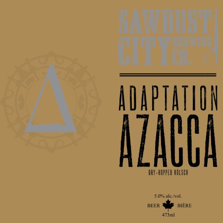 Sawdust City Brewing Releasing Adaptation: Azacca and Two Flavoured Versions of Coriolis Effect