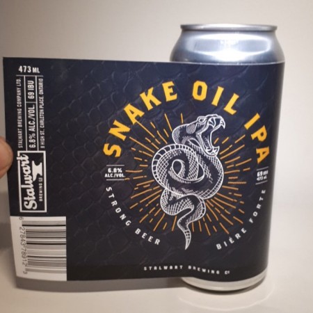 Stalwart Brewing Rebrands Dr. Feelgood IPA as Snake Oil IPA for LCBO Release