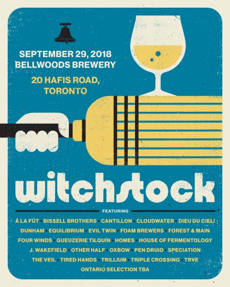 Bellwoods Brewery Announces Witchstock 2018 Details & August Release Schedule