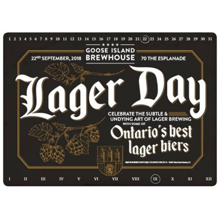 Goose Island Brewhouse Toronto Hosting Lager Day Event Next Month