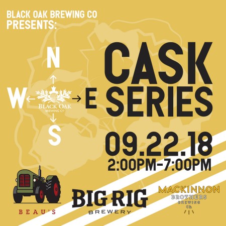 Black Oak Brewing Announces Details of N.S.E.W. Cask Series East Edition
