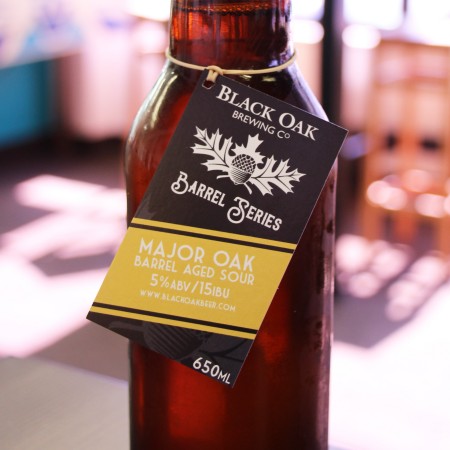 Black Oak Brewing Launches Barrel Series With Major Oak Sour