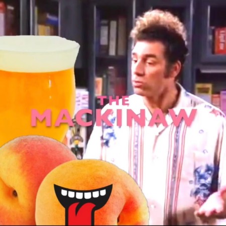 Electric Bicycle Brewing Releases The Mackinaw Hazy Peach Rested IPA