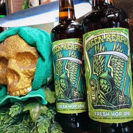 Phillips Brewing Releases 2018 Edition of Green Reaper IPA