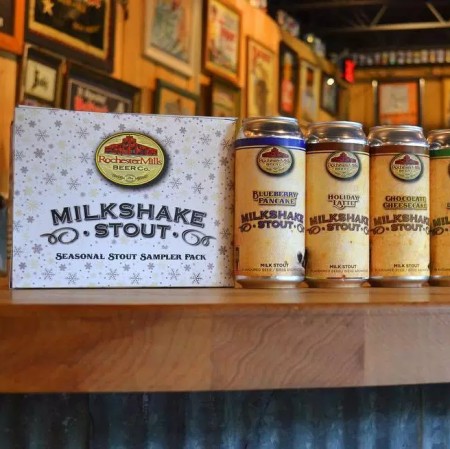 Rochester Mills Beer Company Milkshake Stout Sampler Pack Now Available in Ontario via Silvercreek Import Partners