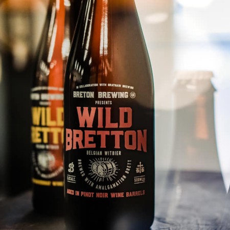 Breton Brewing and Brathair Brewing Release Wild Bretton Barrel Aged Witbier