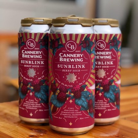 Cannery Brewing Releases Sunblink Berry Sour